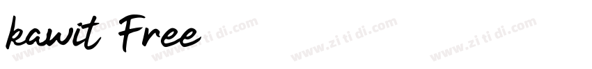 kawit Free字体转换